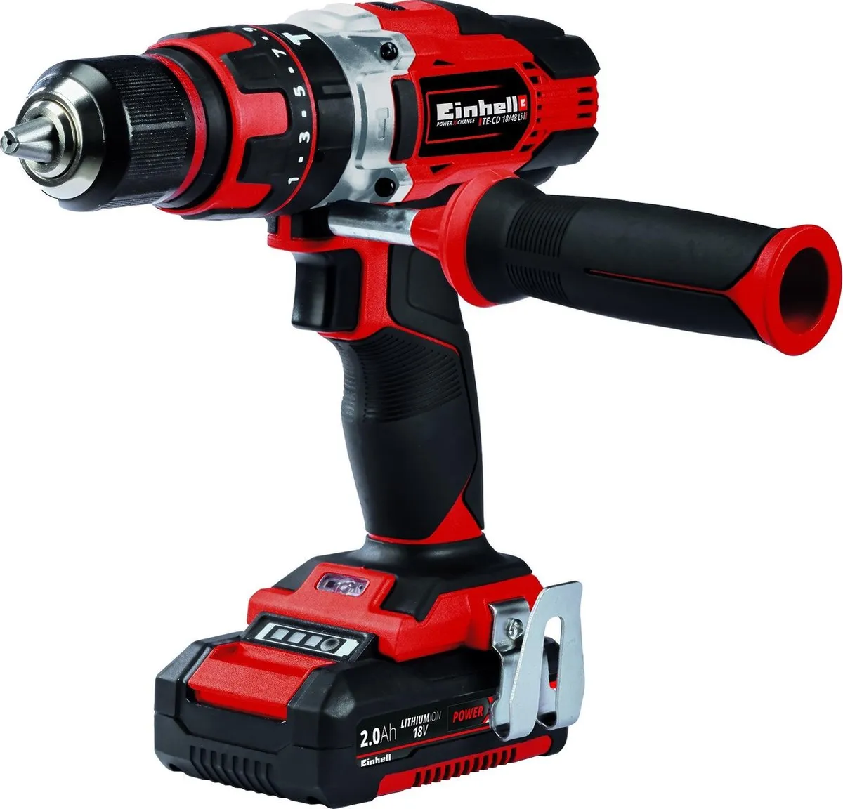 Einhell TE-CD 18/48 Li-i Klopboormachine - 18V - 48Nm - 2x2,0Ah