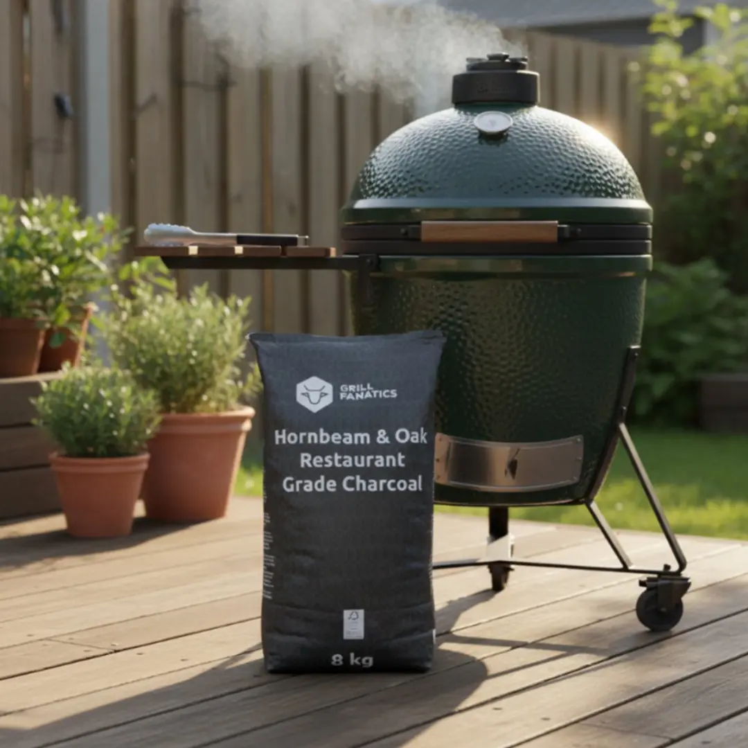 Cookinglife Grill Charcoal Startersset - 8kg Houtskool & Accessoires - 4 Stuks