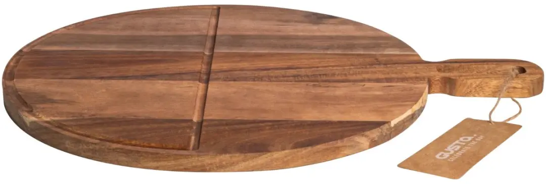 Gusta Sunday Serveerplank Ø35cm - Bruin