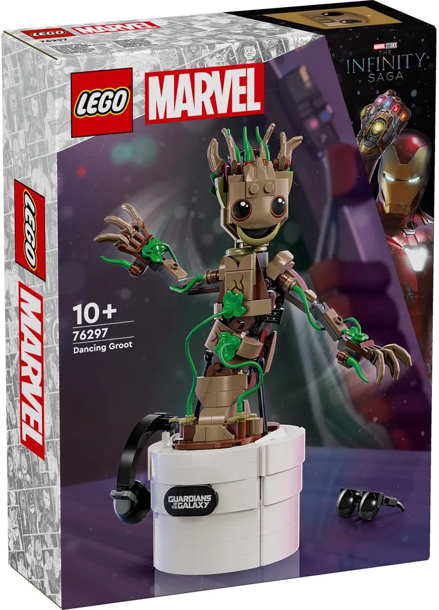 LEGO Marvel Dansende Groot 76297 - 459 Stukken