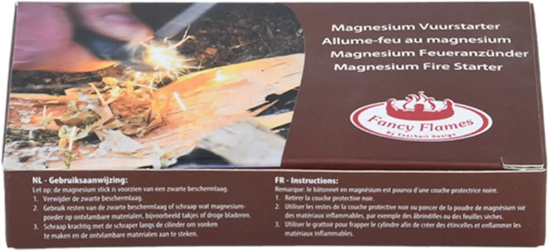 Esschert Design Magnesium Vuurstarter - Zwart