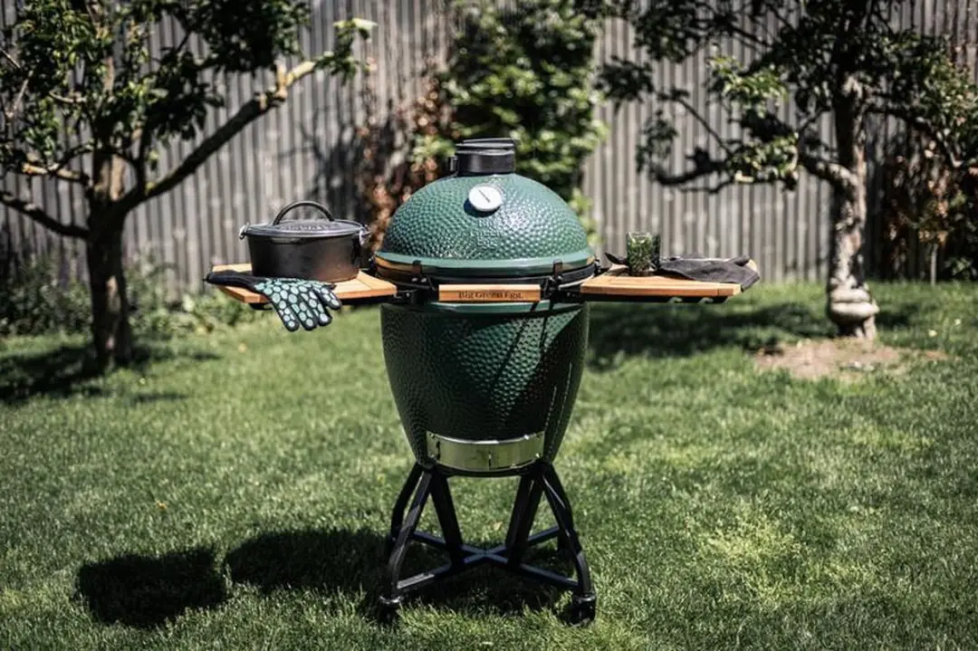 Big Green Egg Large Egg Mates Acacia - MiniMax Zijtafels