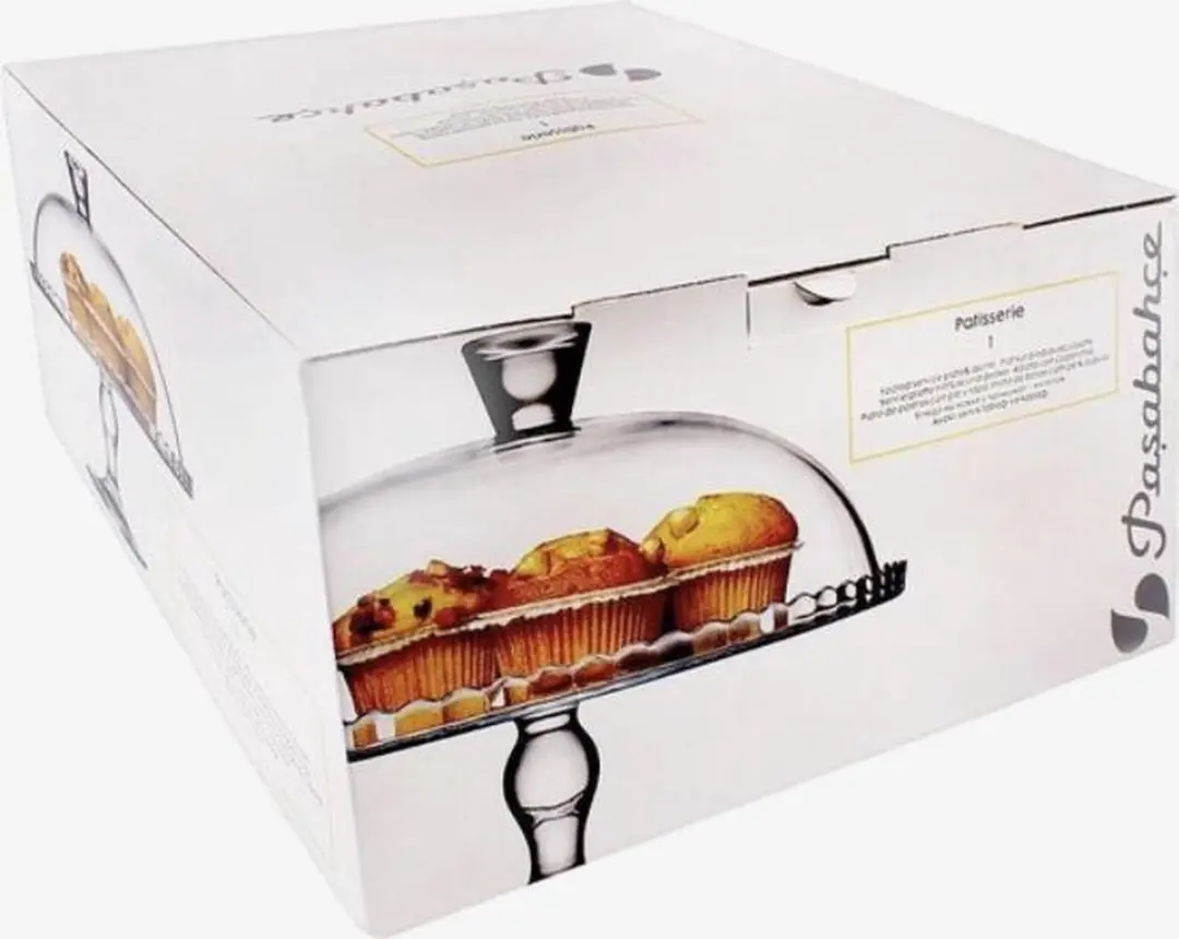 Pasabahce Plateau Taartplateau 32cm - Transparant