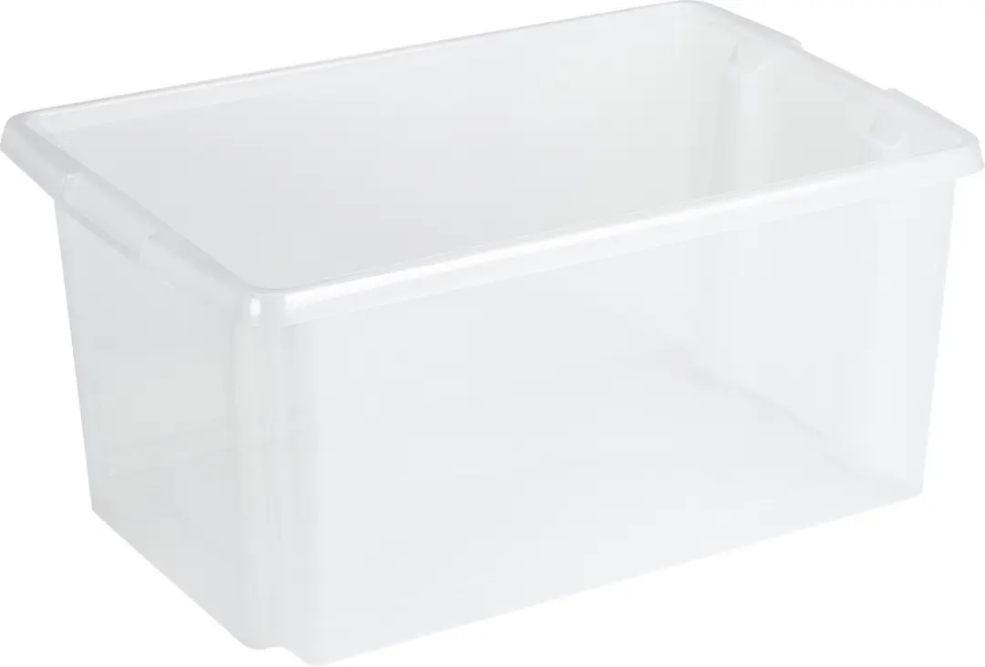 Sunware Nesta Opslagbox 2x - 51L Transparant - 59x39x29cm