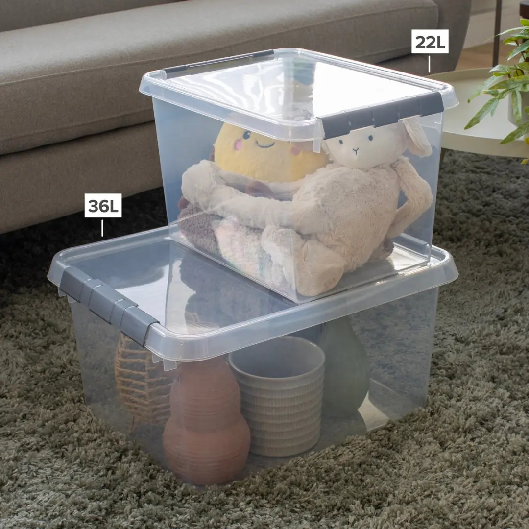 Sunware Comfort Line Opbergbox 22L - Set van 3