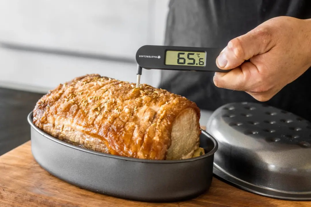 Masterclass Digitale Vleesthermometer - Inklapbare Sonde - Zwart