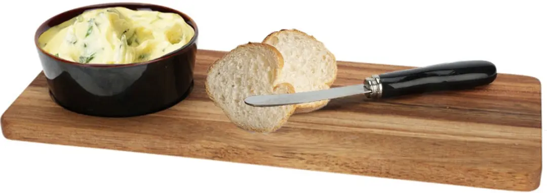 Excellent Houseware Serveerplank Keramiek - Bruin - 3 Stuks