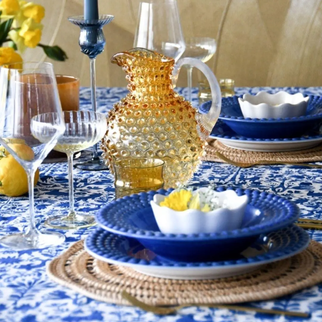 Anna von Lipa Paris Hobnail Waterkan Glas 2L - Citroen