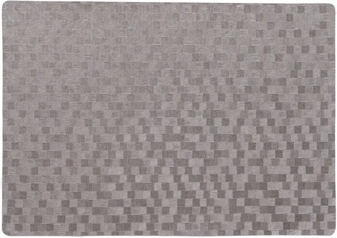 Wicotex Stones Luxe Tafel Placemats - 2 Stuks - 30x43cm - Grijs