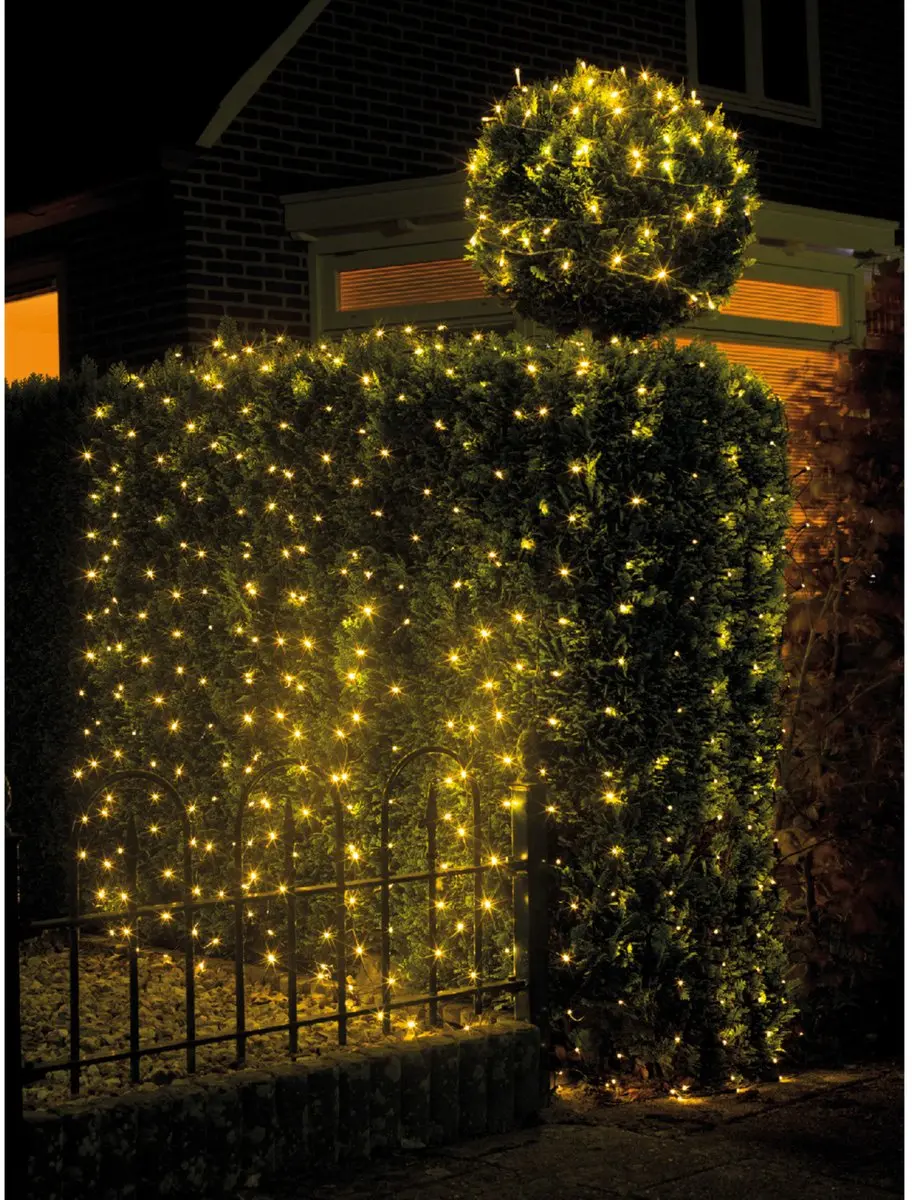Lumineo Kerstnetverlichting 384 Warm Wit - 2x 300x300cm