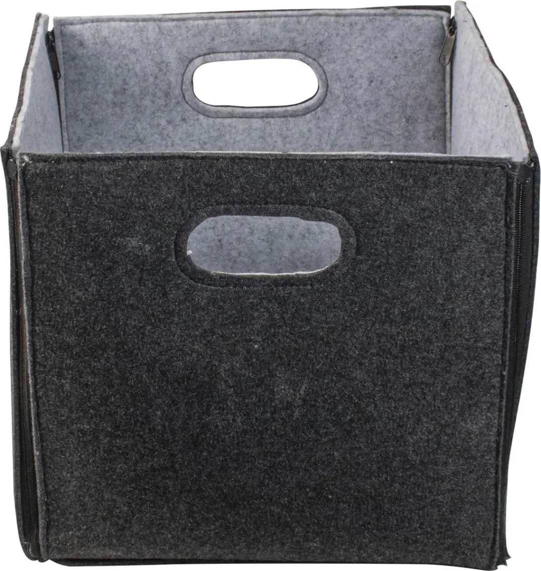 Gusta Opbergmand Grijs Vilt 30x30x30cm