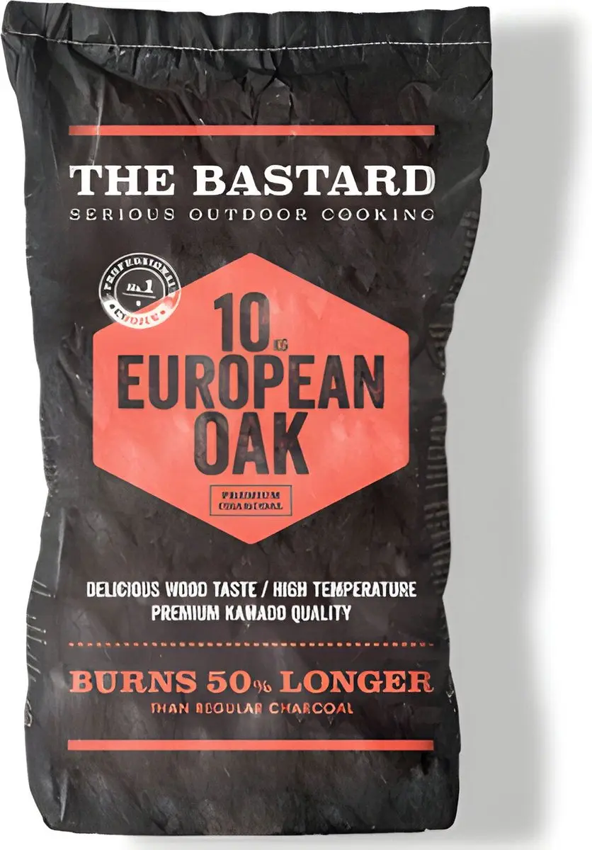 The Bastard Houtskool European Oak 10 kg