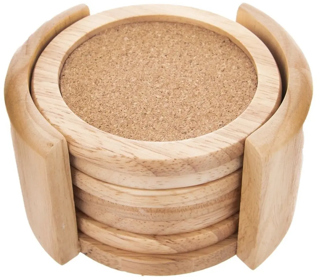 Orion Houten Onderzetter Set 6 Stuks