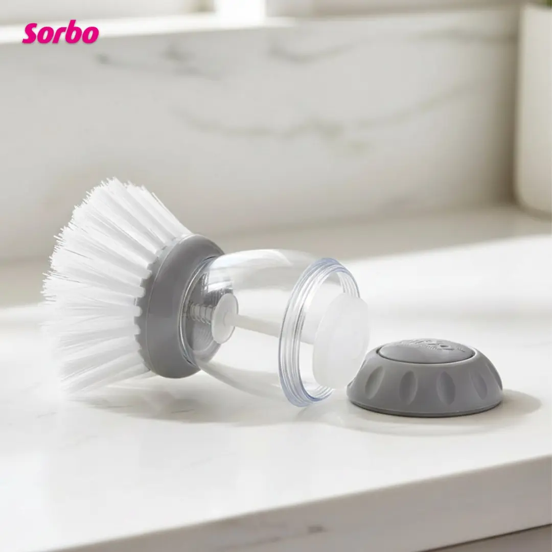 Sorbo Quick & Easy Afwasborstel - Zeepdispenser - Assorti