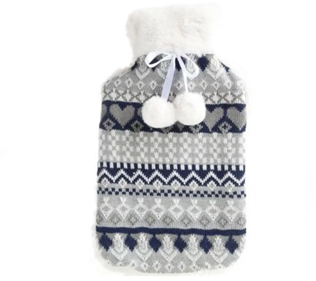 Cosy&Trendy Warmwaterkruik 2L - Blauw - afbeelding 2 van 2