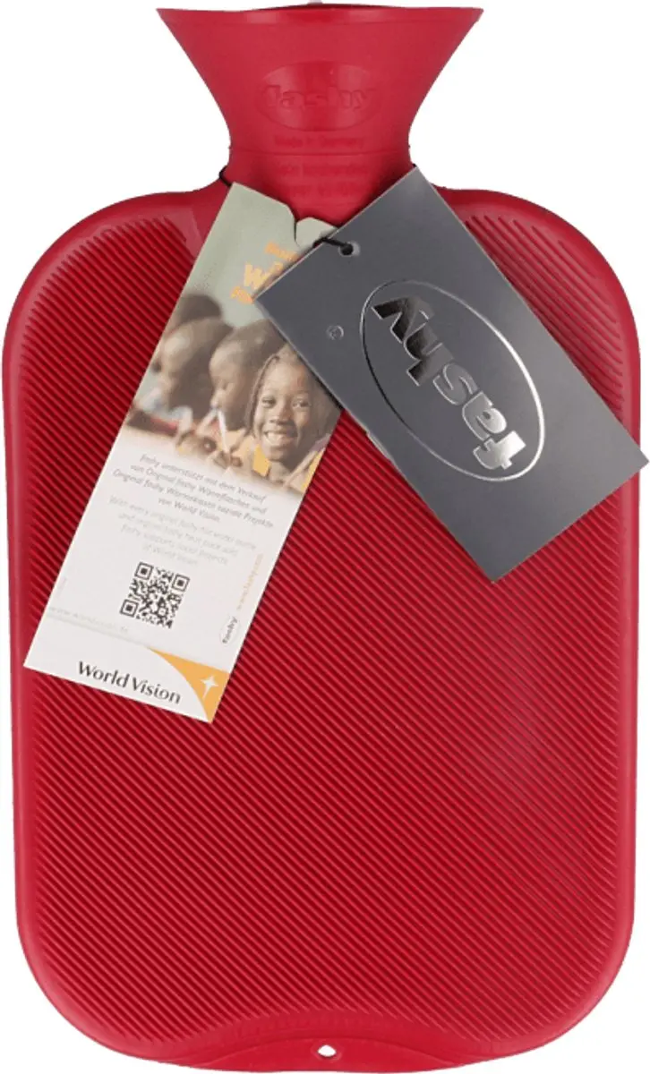 Fashy Warmwaterkruik Cranberry 2L