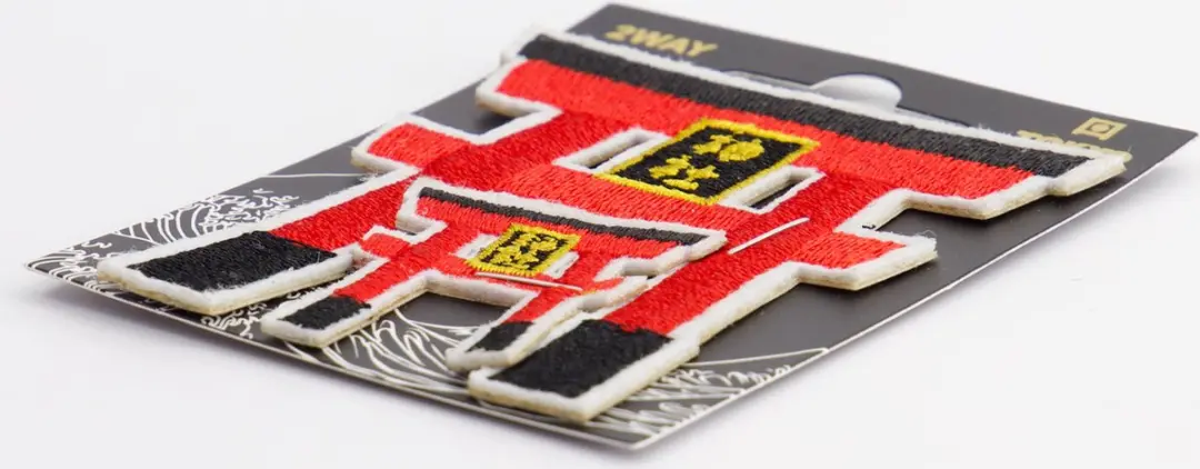 Tokyo Design Studio Torii Patch - 2 Way - Rood/Zwart