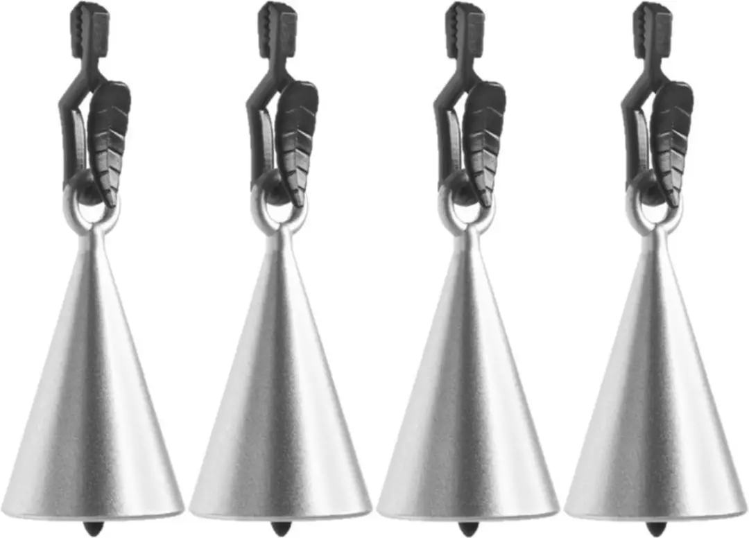 Patifix Tafelkleedgewichtjes - 12 Stuks - Zilver