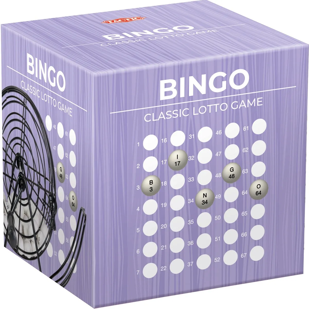 Tactic Bingo Classic - 75 Balletjes & 18 Bingokaarten - MPN 54904