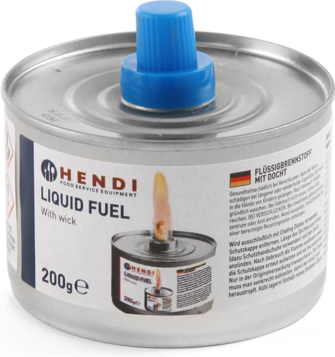 HENDI Vloeibare Brandstof met Lont 200ml - 24 Stuks - afbeelding 6 van 6