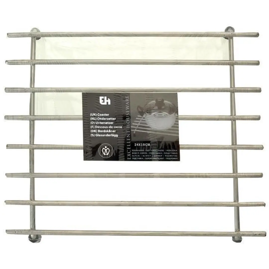Excellent Houseware Onderzetter RVS