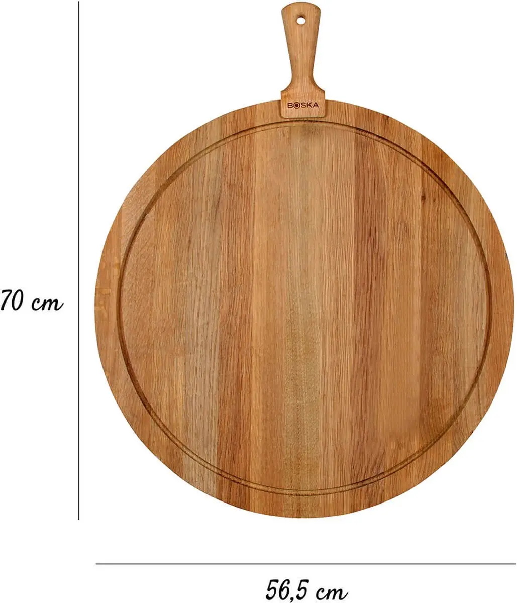 Boska Serveerplank Friends XL Rond - 56,5 cm - Eiken