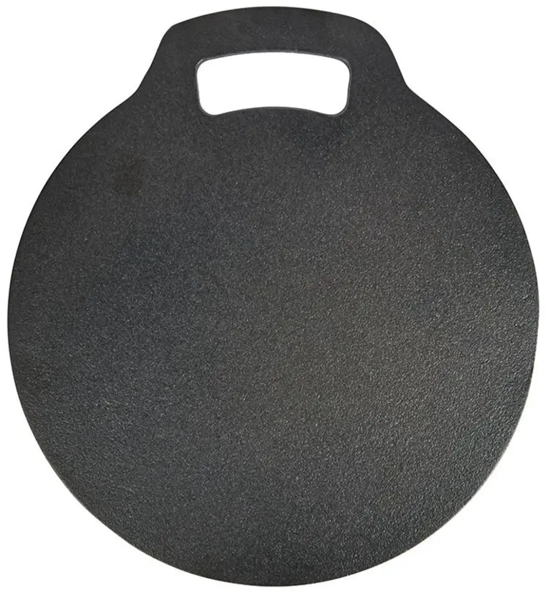 KitchenCraft Pizzasteen 27cm Gietijzer - Antiaanbaklaag
