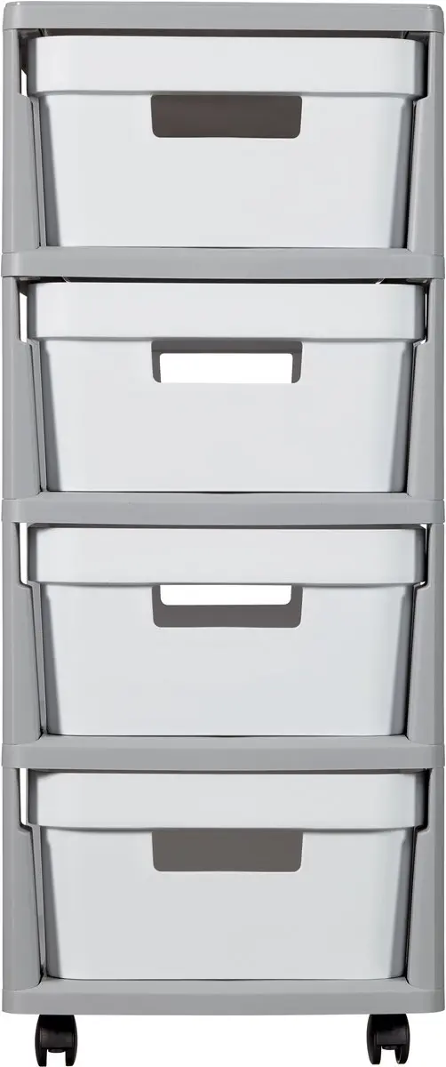 Curver Infinity Ladesysteem 4x11L - 36x30x66cm - Wit