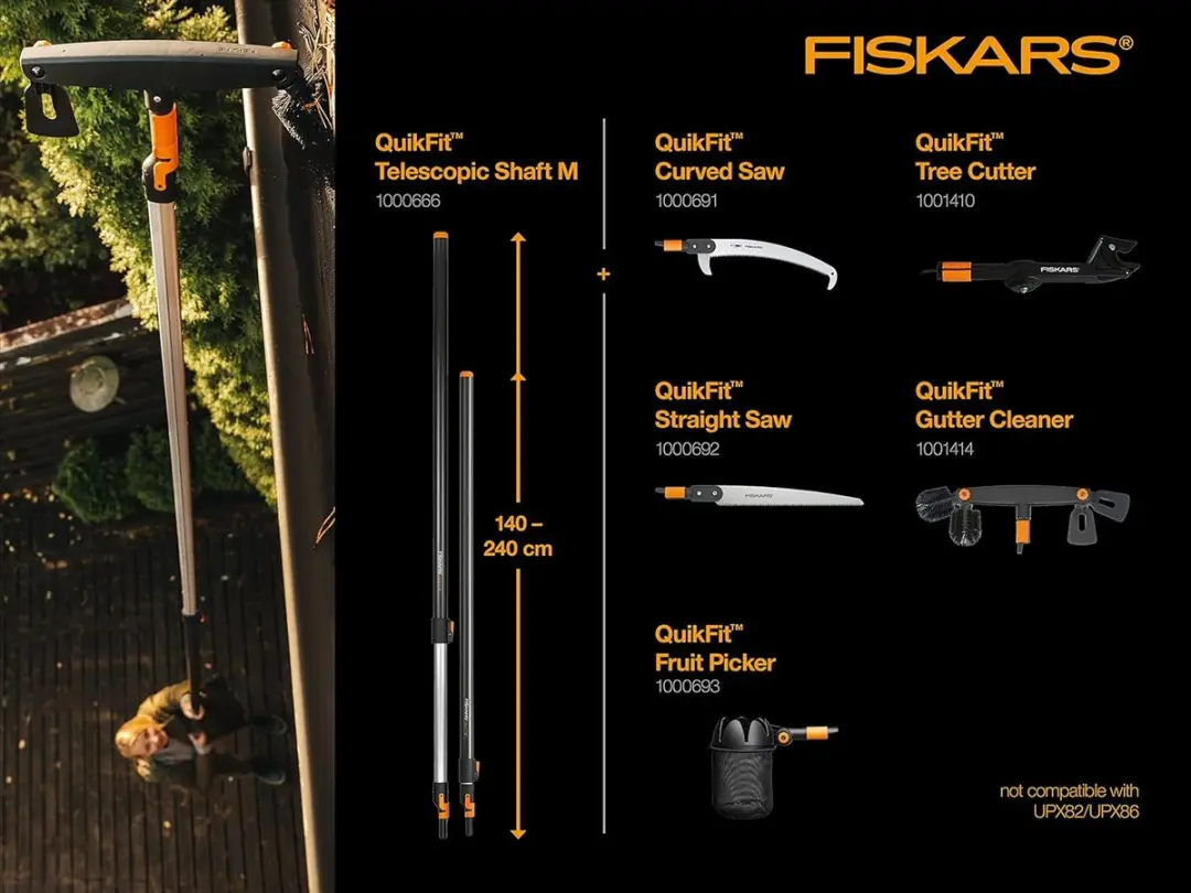 Fiskars Quikfit Takkenschaar - Boomschaar 32mm