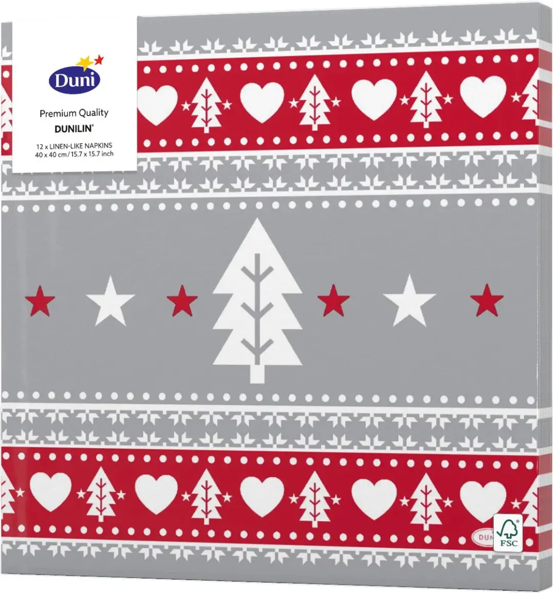 Duni Sweden Lin Soft Servetten 40x40cm