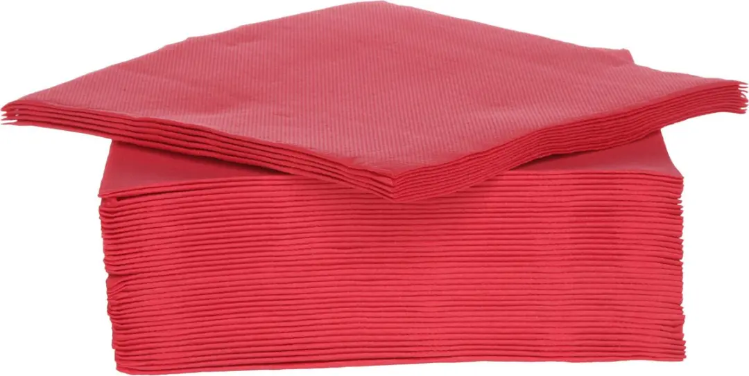 Cosy&Trendy Luxe Servetten Rood 2-laags