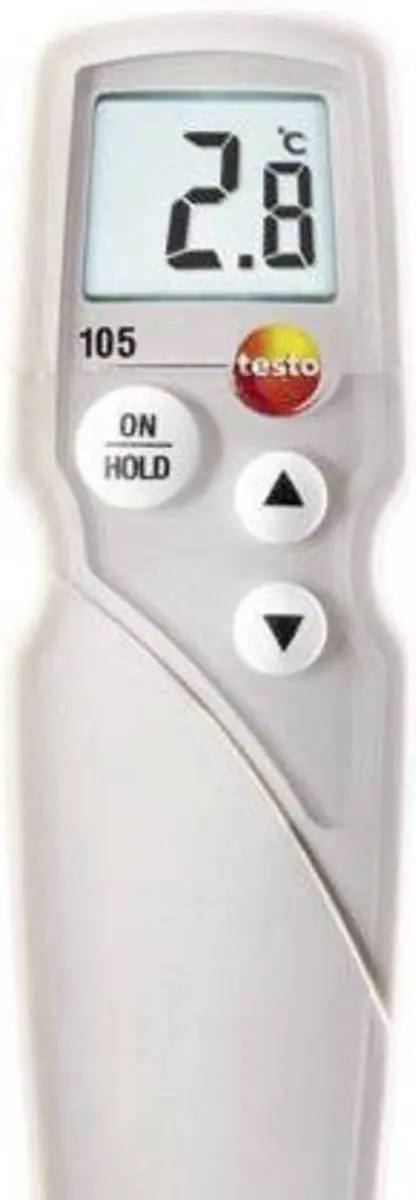 Testo 105 Insteekthermometer - Meetbereik -50 tot 275°C - Sensor K