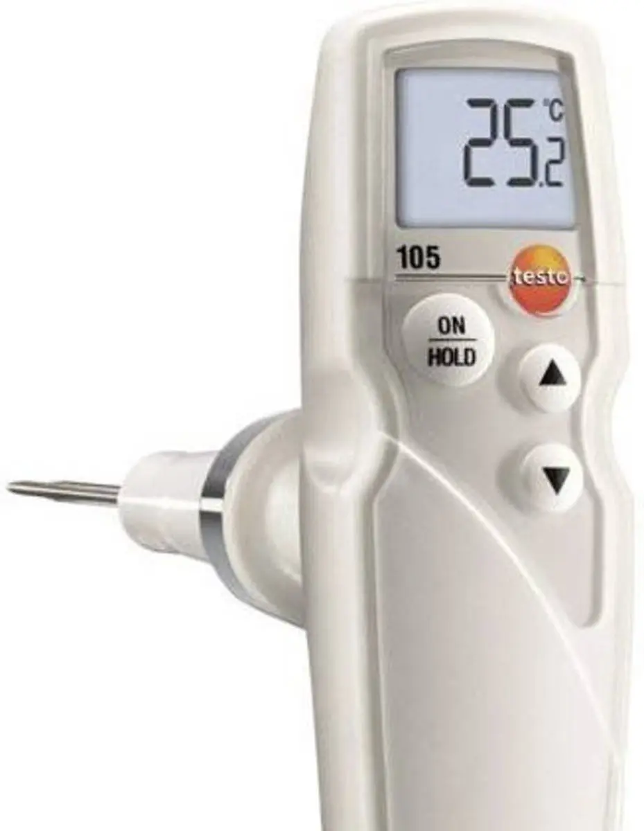 Testo 105 Insteekthermometer - Meetbereik -50 tot 275°C - Sensor K