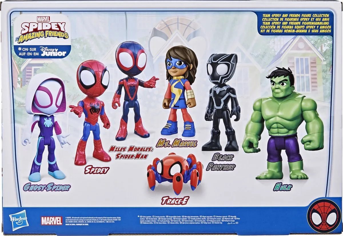 Marvel Team Spidey And Friends Speelgoed - Meerkleurig