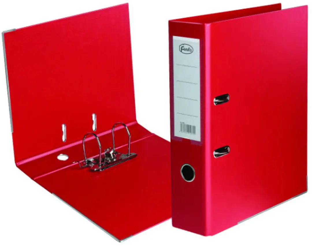 Centrum Forofis ordner A4 80mm rood PVC 91061.