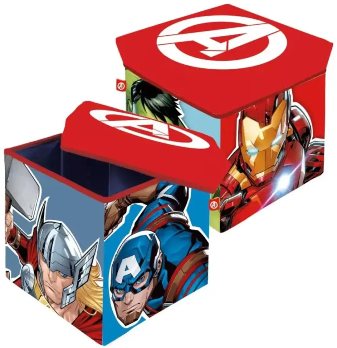 Marvel Avengers Kruk/Container 30x30x30cm - 27L - Rood