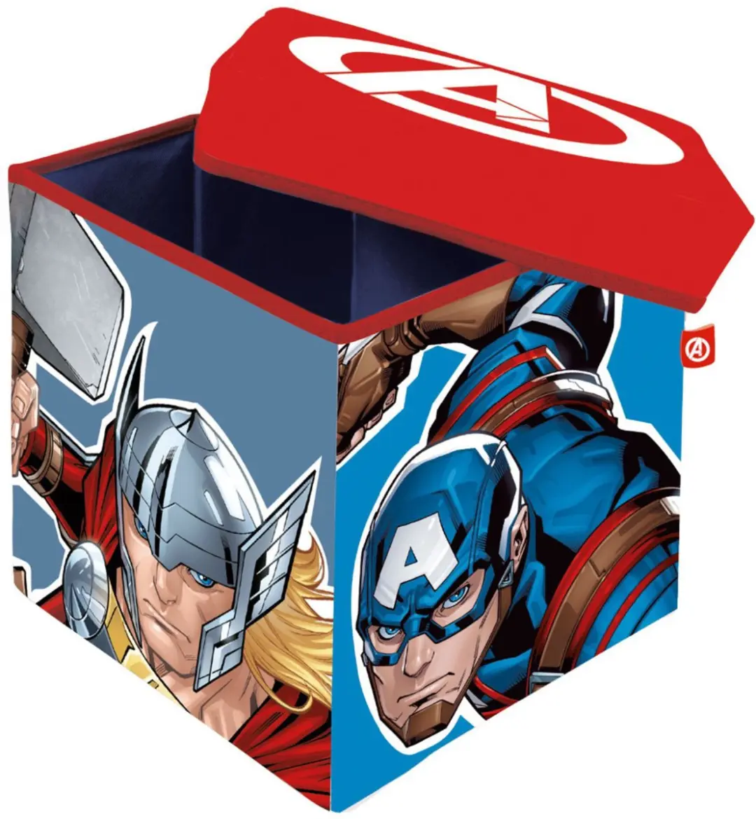 Marvel Avengers Kruk/Container 30x30x30cm - 27L - Rood