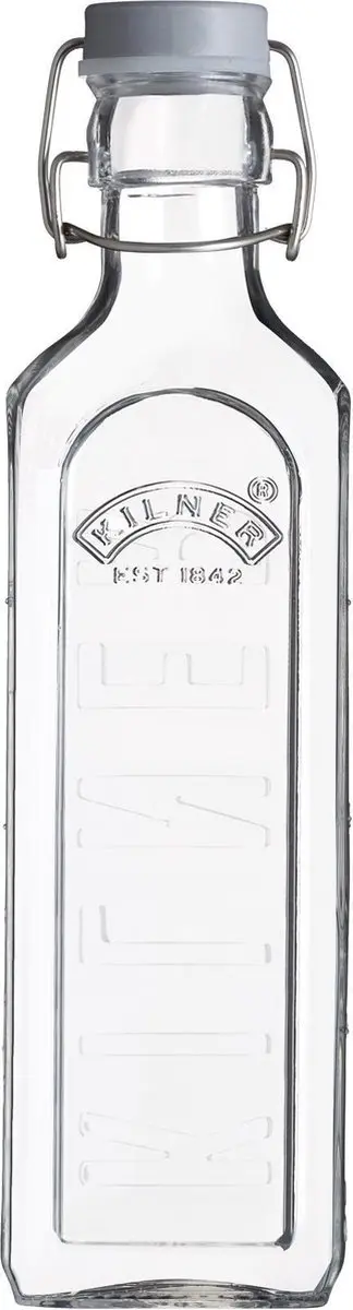 Kilner Vierkante Glasfles 600ml