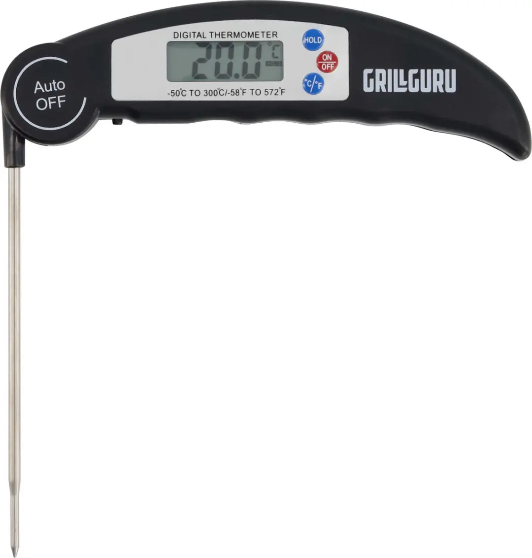 Grill Guru Core Thermometer - Zwart