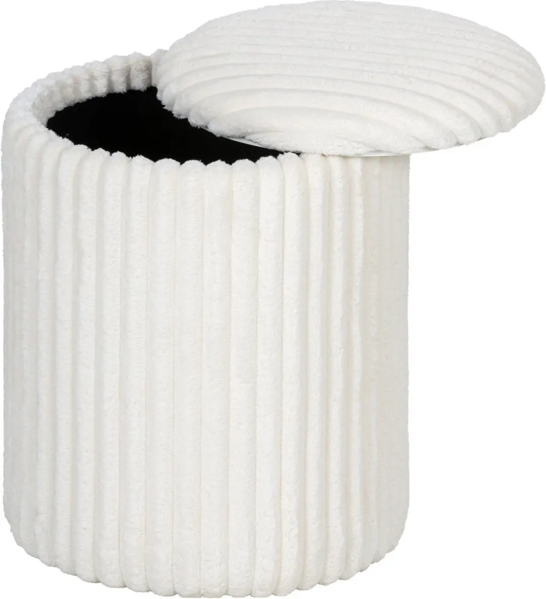 Homcom Opberghocker Wit