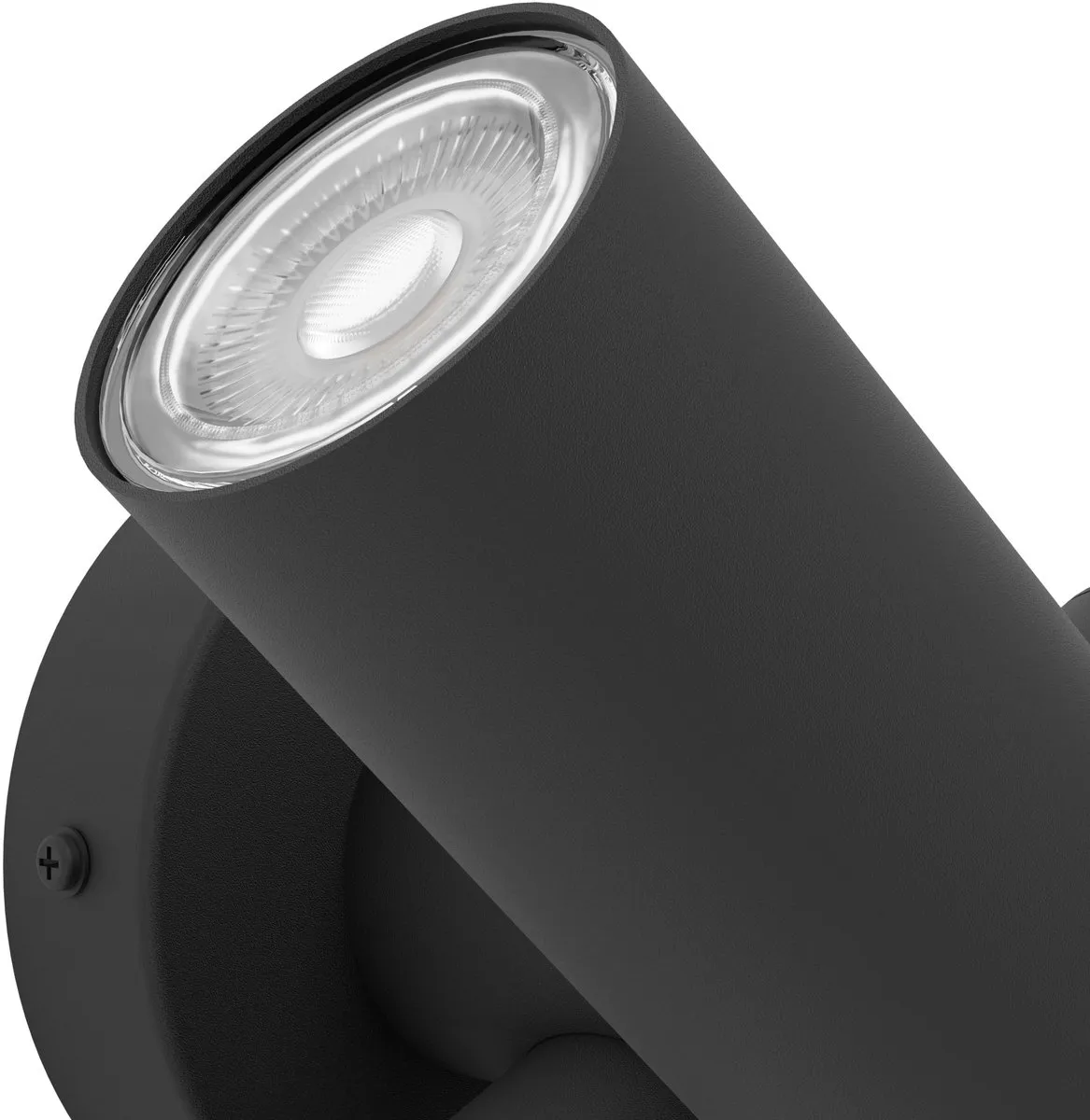 Eglo Fossignano Wandlamp Buiten LED 25.3cm - Zwart