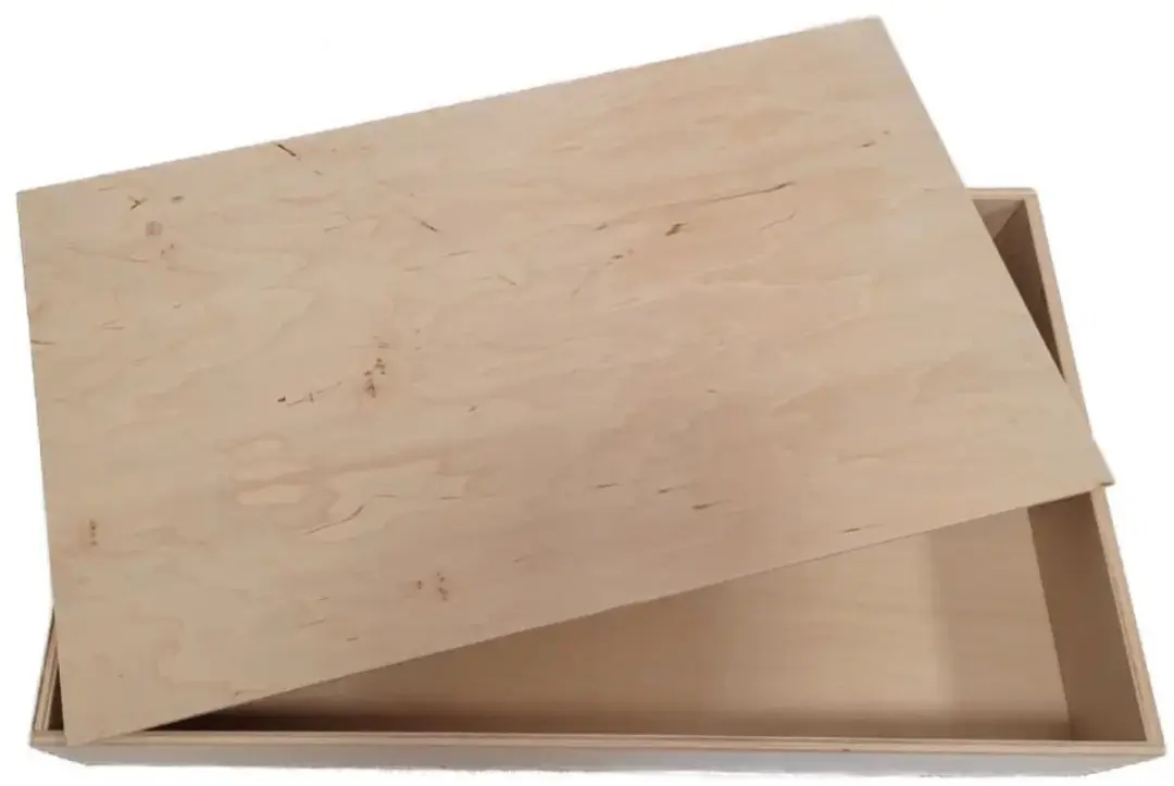 Alexander Toys Houten Speelbak 50x30x7cm - Meerkleurig