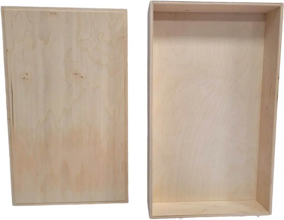 Alexander Toys Houten Speelbak 50x30x7cm - Meerkleurig