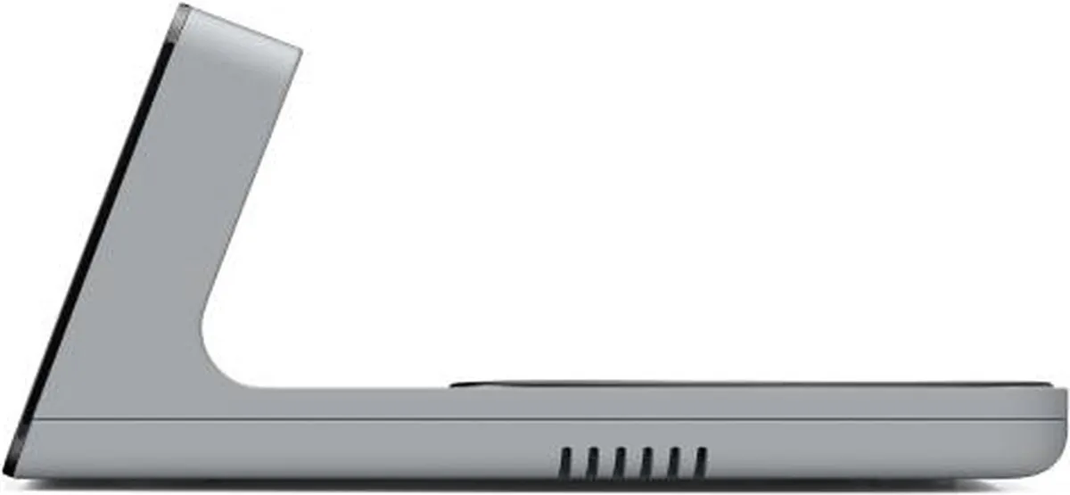 Braun BC21G Digitaal Wekker - Qi - LCD - Grijs/Zwart - afbeelding 2 van 5