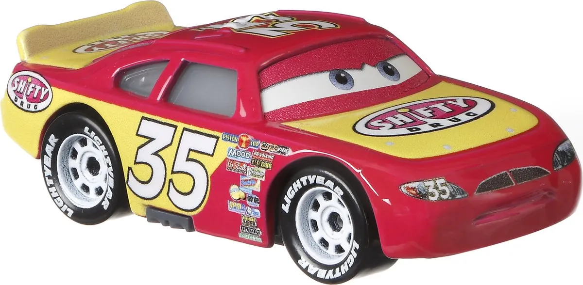Mattel Disney Pixar Cars Kevin Racingtire Auto - Meerkleurig