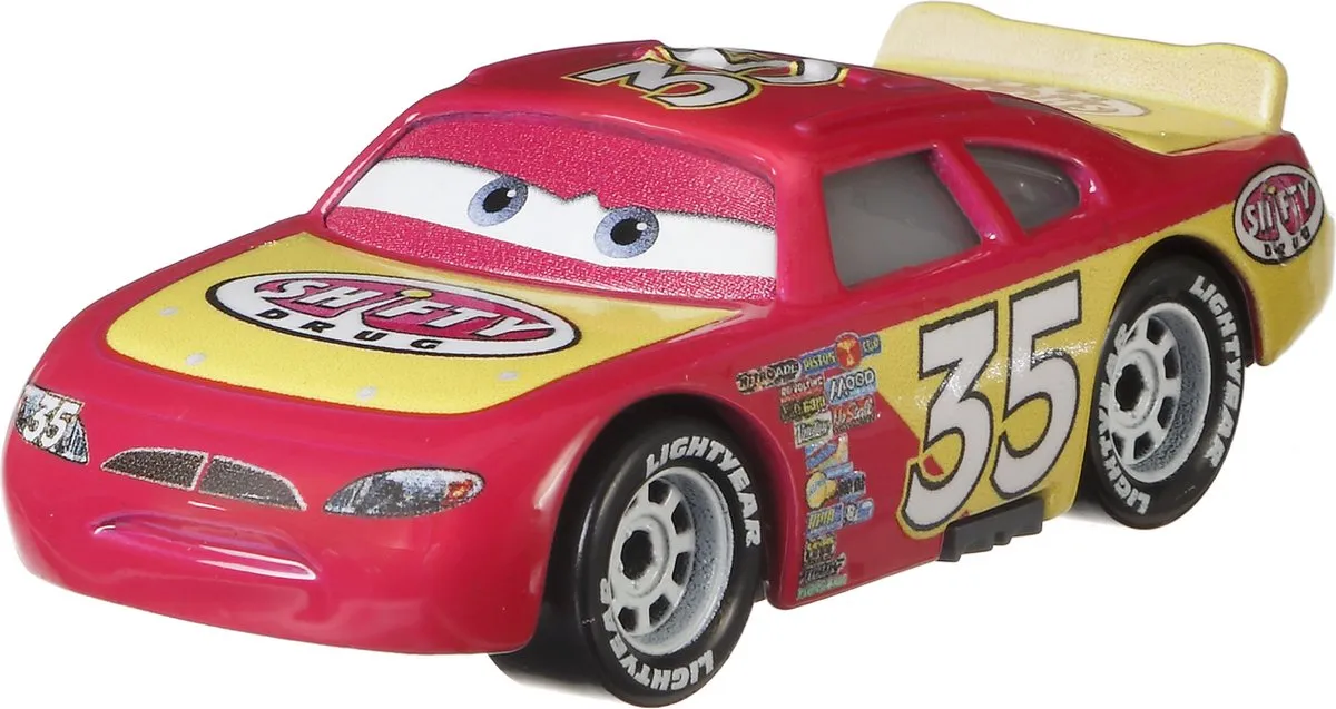 Mattel Disney Pixar Cars Kevin Racingtire Auto - Meerkleurig
