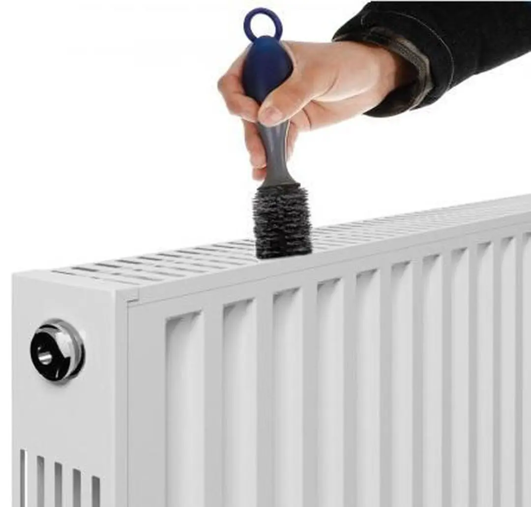 Monzana Flexibele Radiatorborstel 78cm - Zwart/Wit