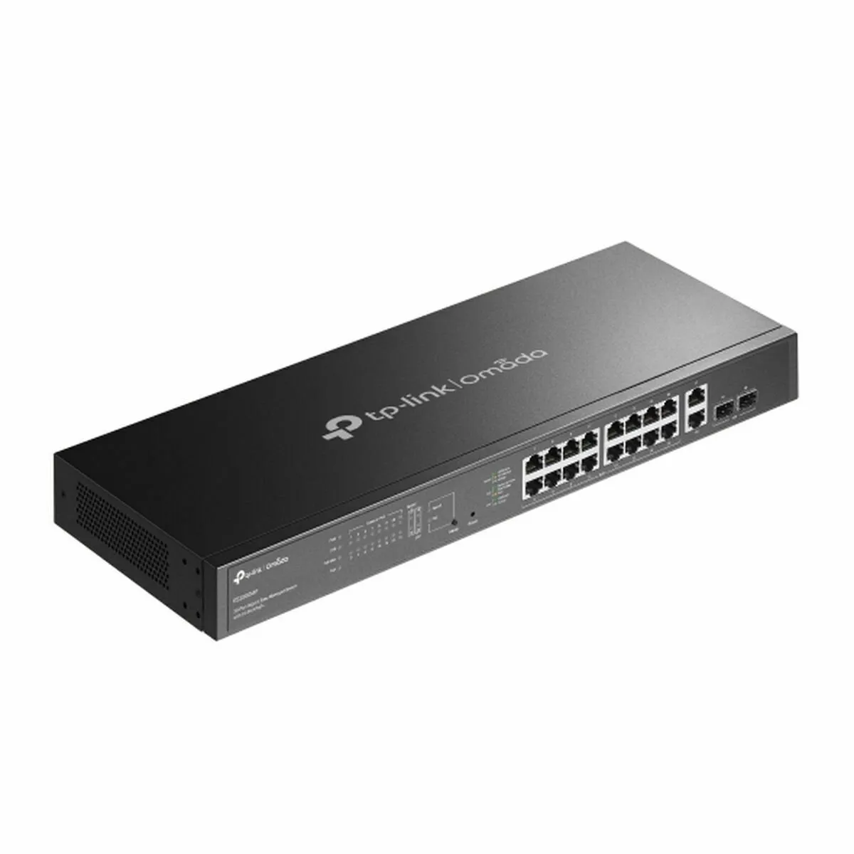 TP-Link ES220GMP Schakelaar - 18 Poorten - 40 Gbps - 250W PoE - Zwart