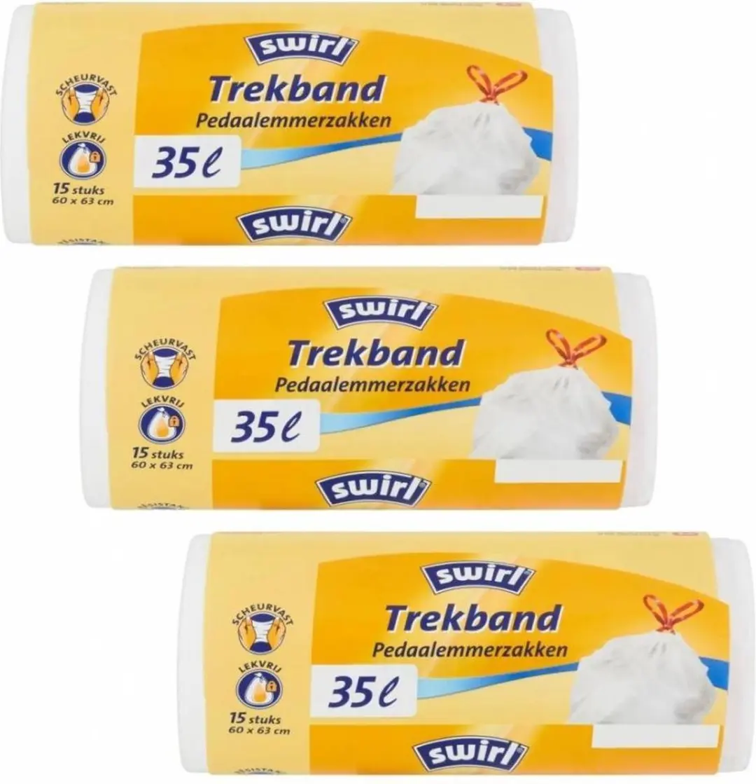 Swirl Trekband Pedaalemmerzakken 35L