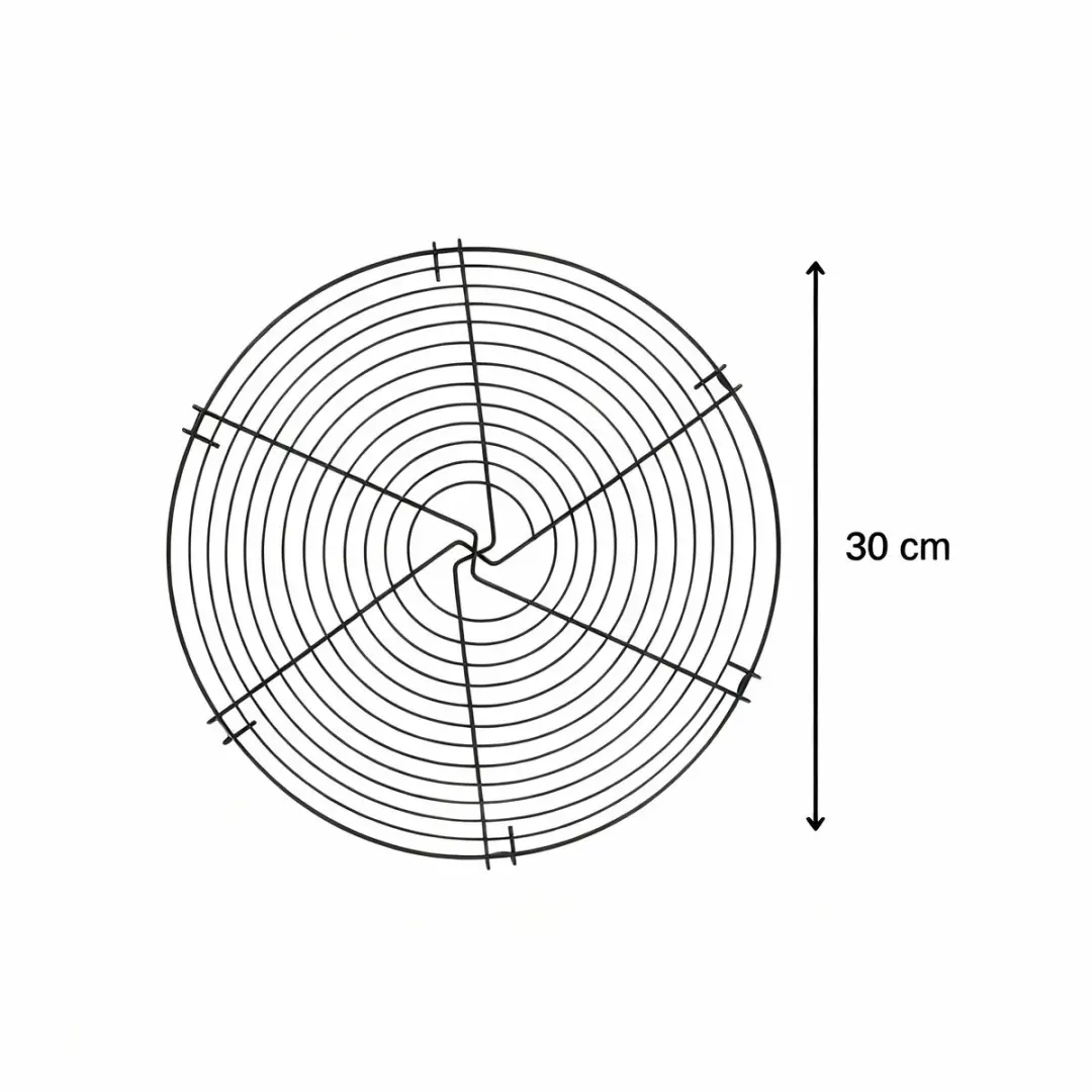 Zenker Smart Pastry Taartstandaard 30 cm - Zwart